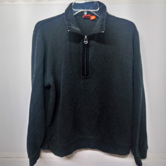 Hugo Boss Half Zip Pullover Cotton Mens 